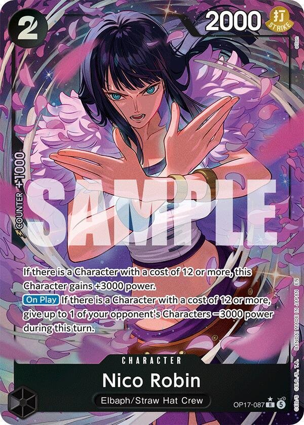 Nico Robin Alternate Art OP17 087