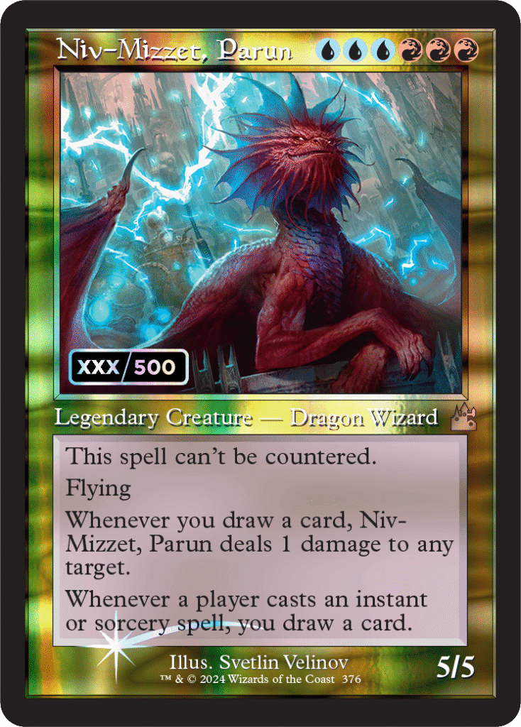 Niv Mizzet, Parun (Serialized)