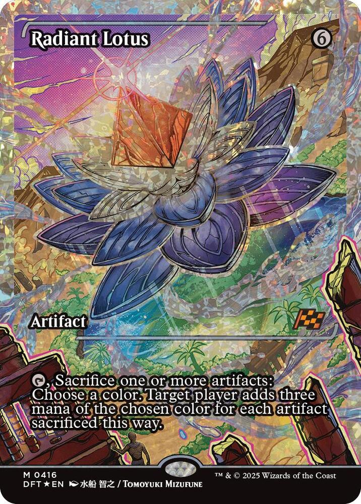 Radiant Lotus (Showcase) (Fracture Foil) #416
