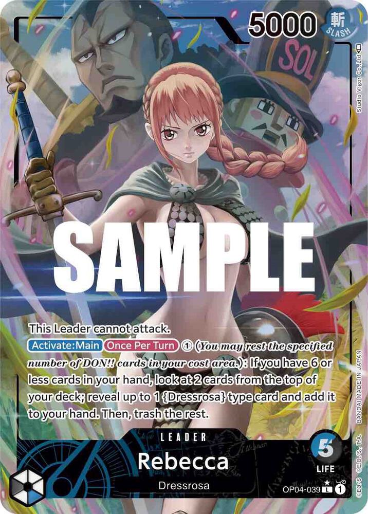 Rebecca (Alternate Art) #OP04 039 Kingdoms of Intrigue