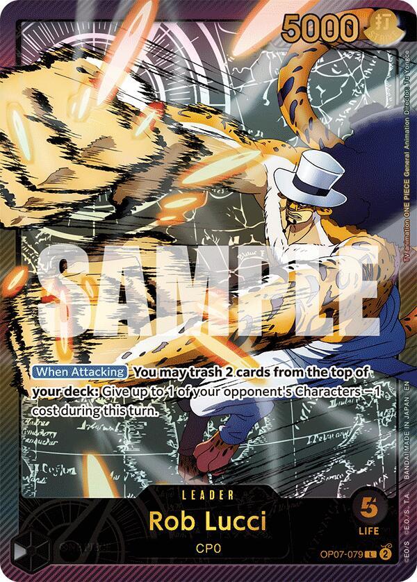Rob Lucci Leader (SP) #OP07 079