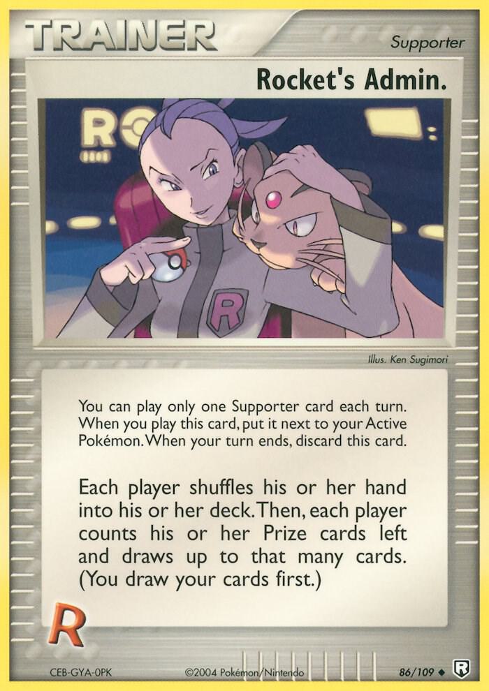 Rocket's Admin. #86 Team Rocket Returns