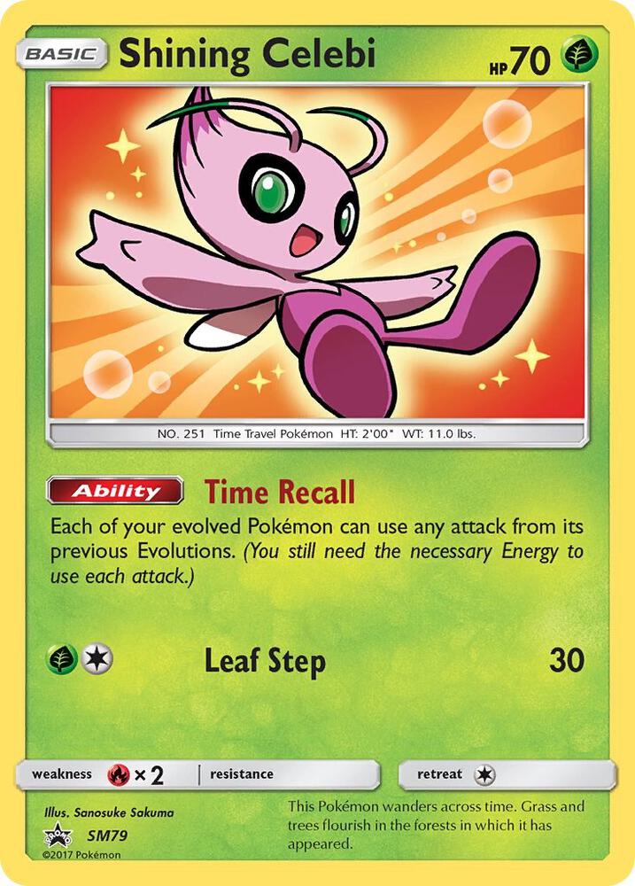 Shining Celebi SM Promos SM79