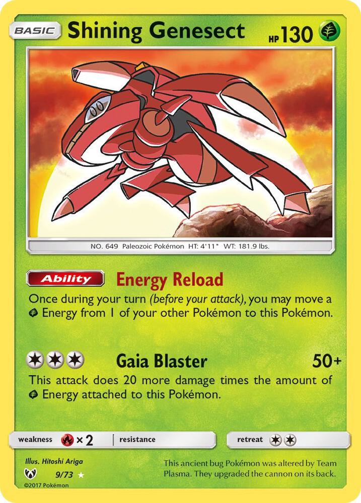 Shining Genesect #9 (Shining Legends)