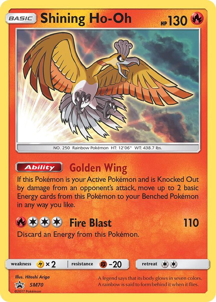 Shining Ho Oh SM Promos SM70