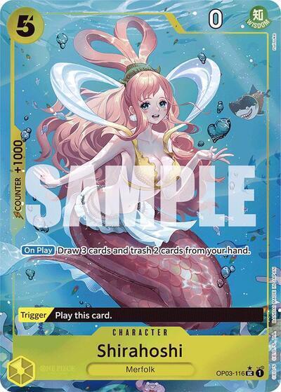 Shirahoshi (Full Art) #OP03 116 (Premium Booster The Best )