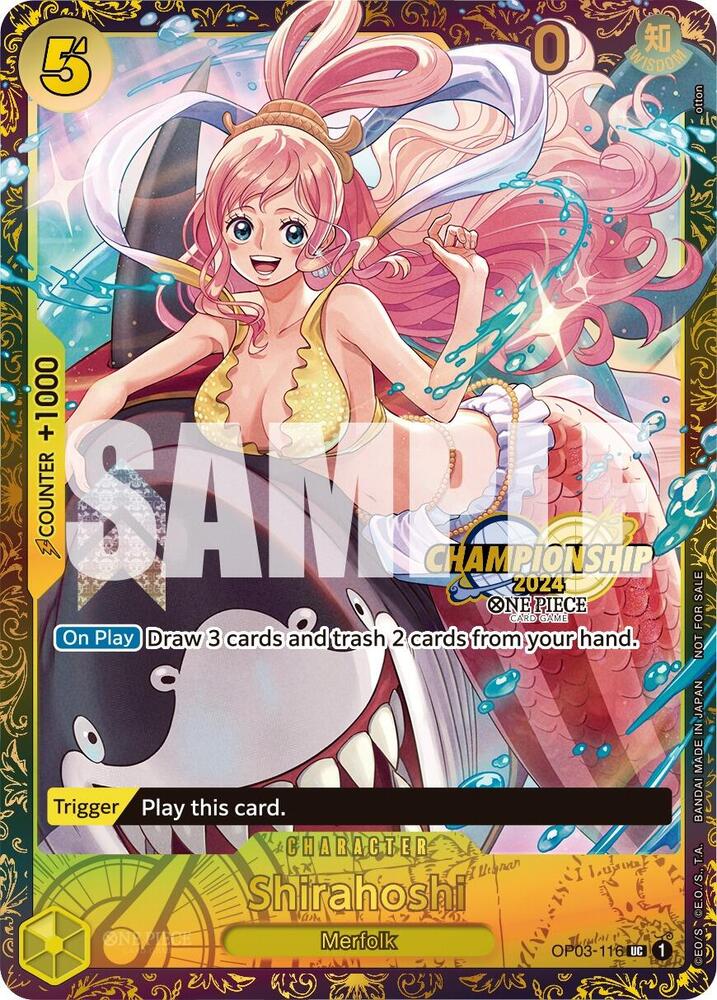 Shirahoshi (October Championship 2024 Online Regional) #OP03 116