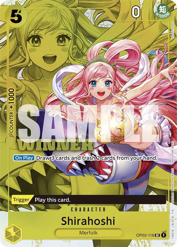 Shirahoshi (Winner Pack Vol. 6) #OP03 116