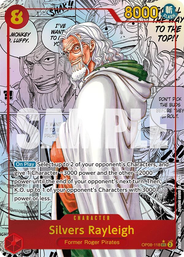 Silver Rayleigh (Parallel) (Manga) #OP08 118
