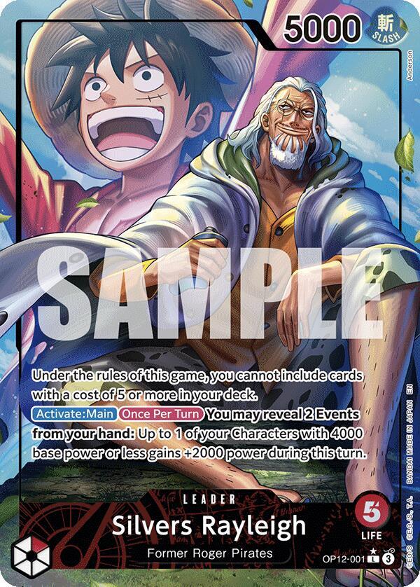Silvers Rayleigh (Alternate Art) #OP12 001