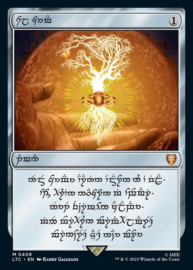 Sol Ring (Elven Double Rainbow Foil Serialized)