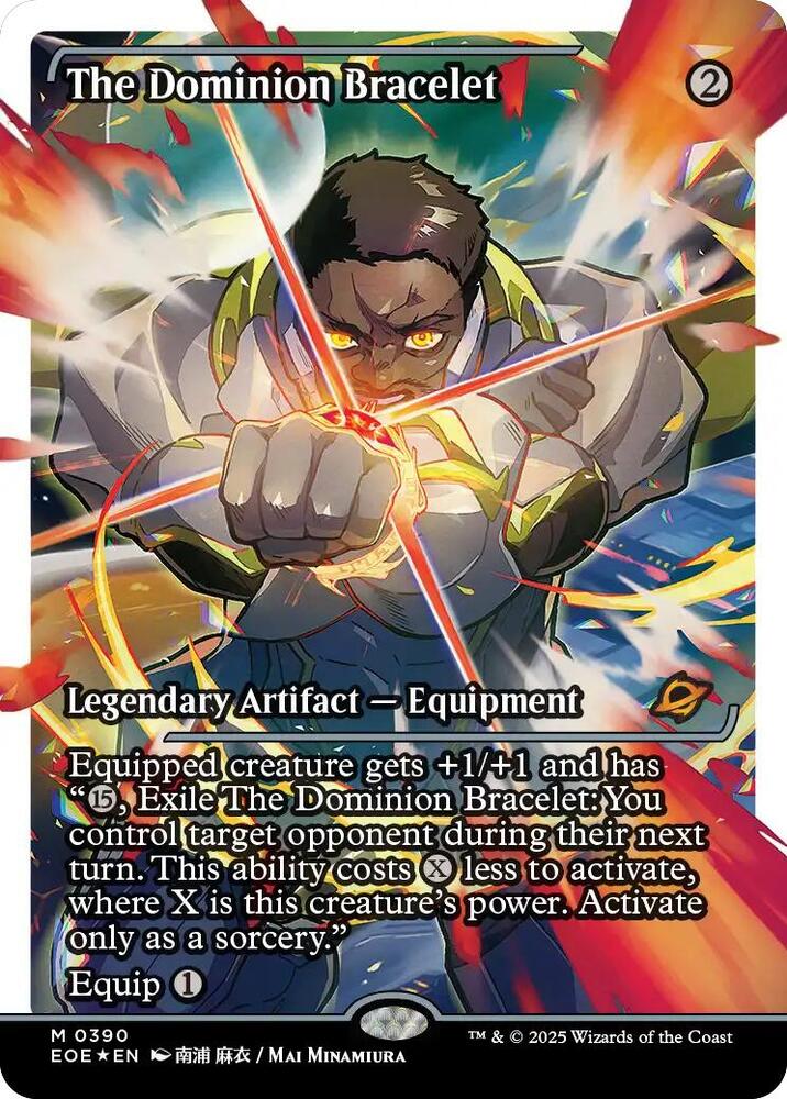 The Dominion Bracelet #390 (Showcase) (Fracture Foil)