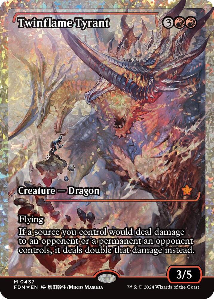 Twinflame Tyrant (Showcase) (Fracture Foil) Foundations