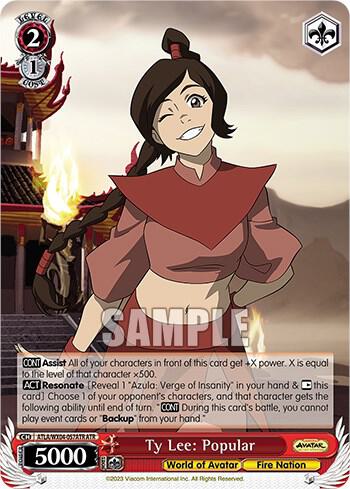 Ty Lee Popular (ATR) Weiss Schwarz