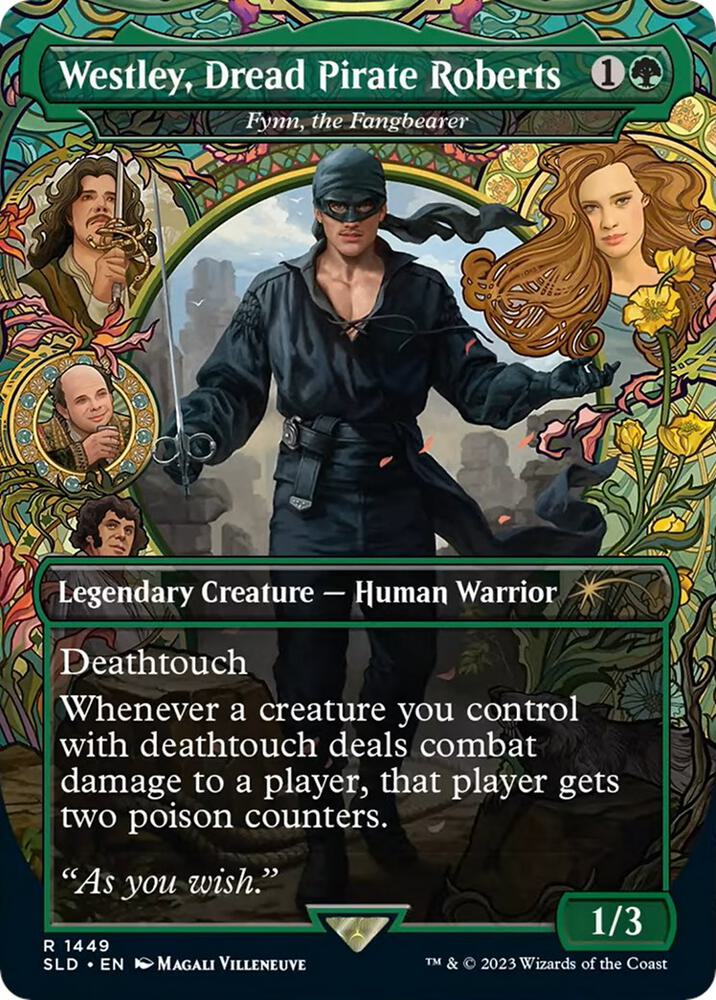 Westley, Dread Pirate Roberts Fynn, the Fangbearer Secret Lair Drop Series