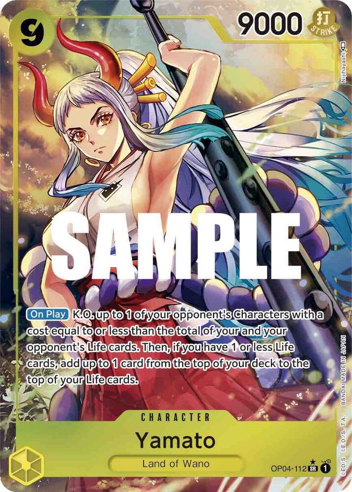 Yamato (Alternate Art) #OP04 112