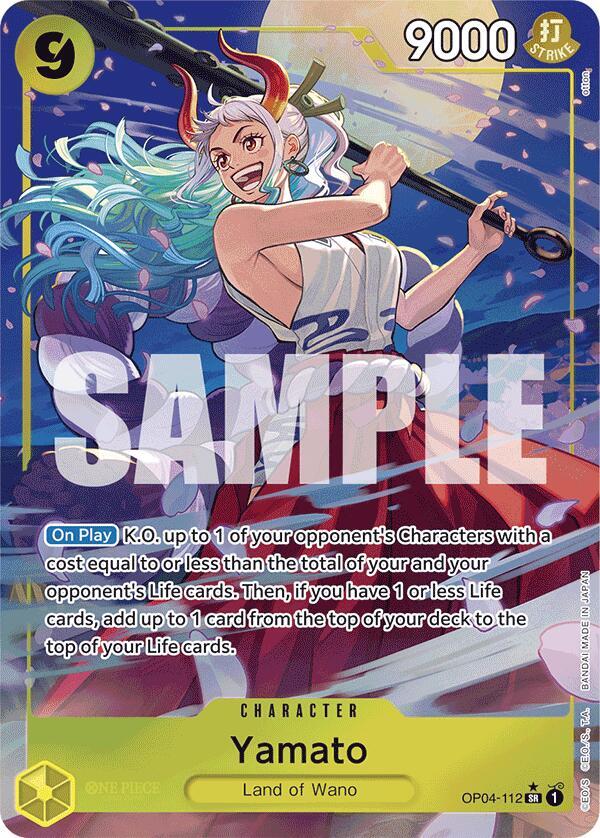 Yamato (Alternate Art) #OP04 112