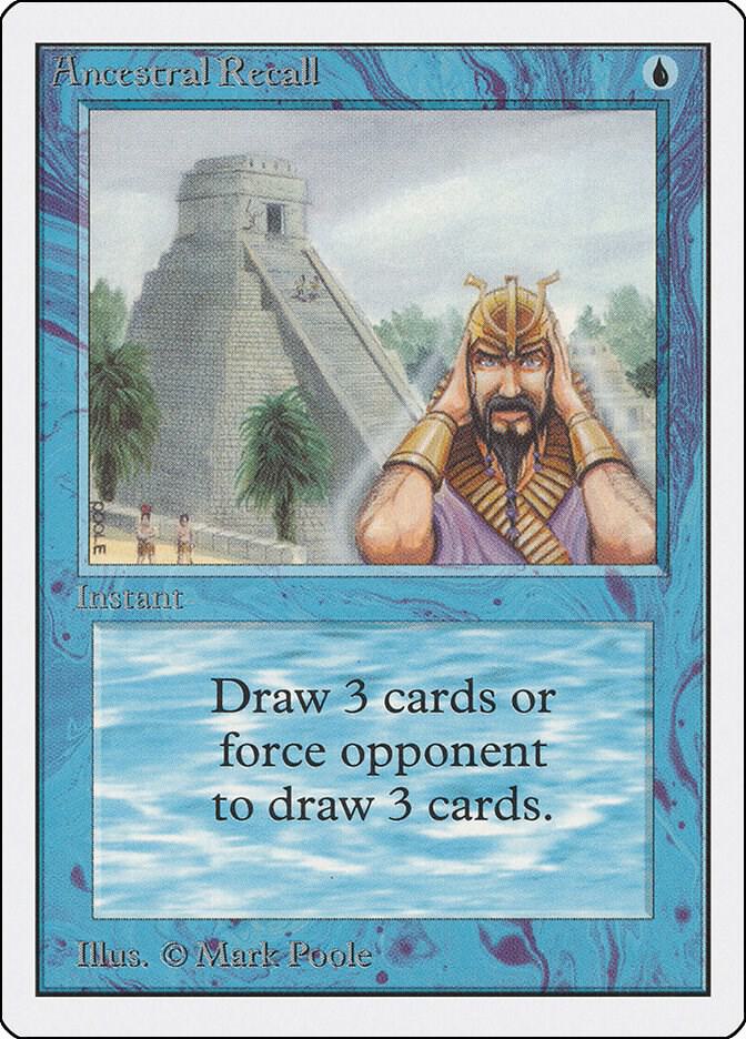 Ancestral Recall (Unlimited Edition 1993)