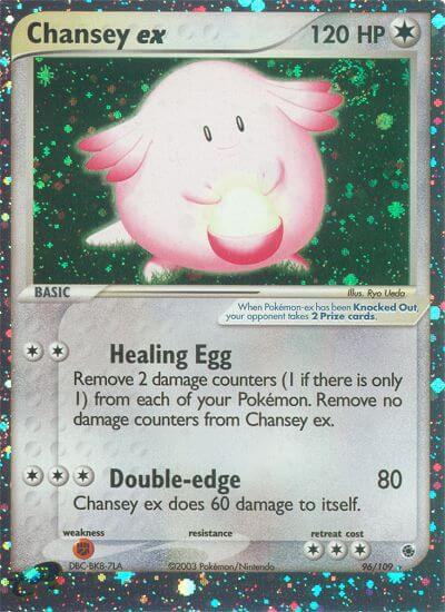 Chansey ex (96) Ruby and Sapphire