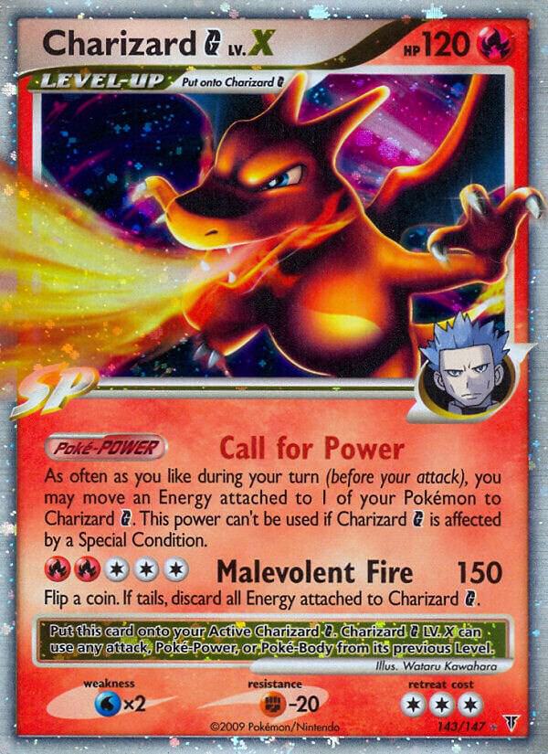 Charizard G Lv.X (143) Supreme Victors