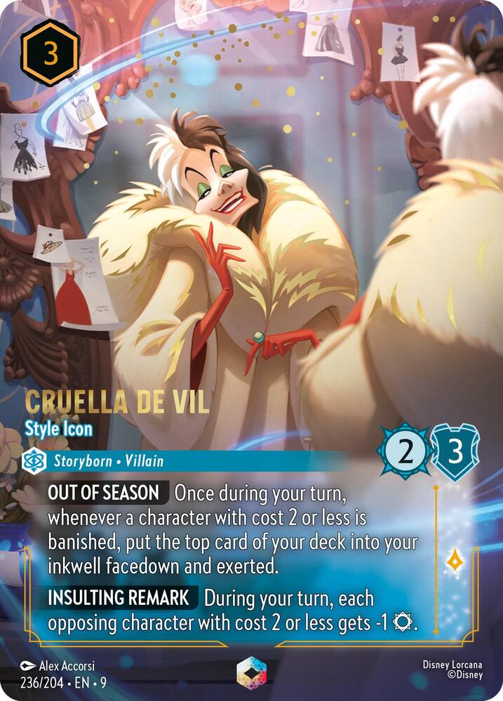 Cruella De Vil Style Icon (Enchanted) Fabled