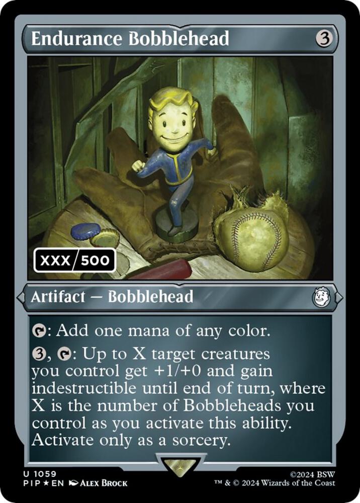 Endurance Bobblehead (Serial Numbered) Universes Beyond Fallout