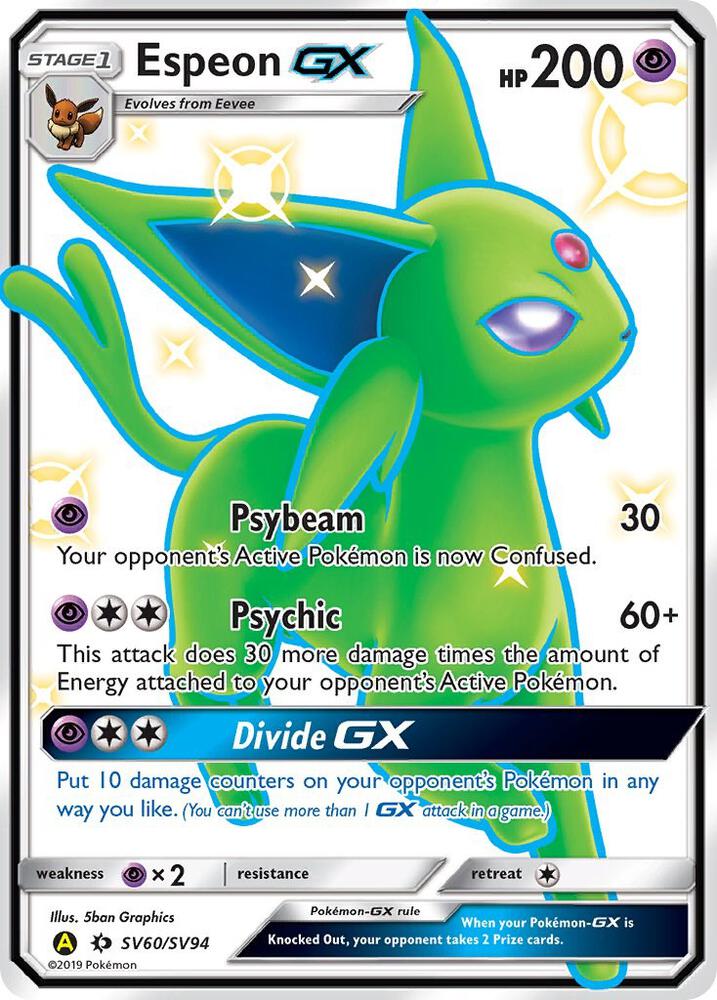 Espeon GX #SV60