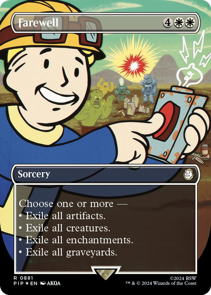 Farewell (Borderless) (Surge Foil) Universes Beyond Fallout