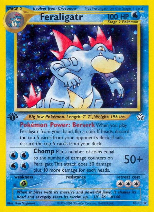 Feraligatr (4) Neo Genesis