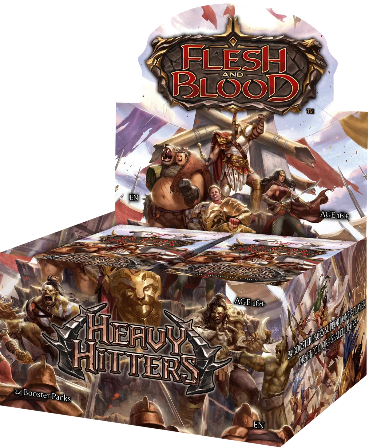 Flesh and Blood Heavy Hitters