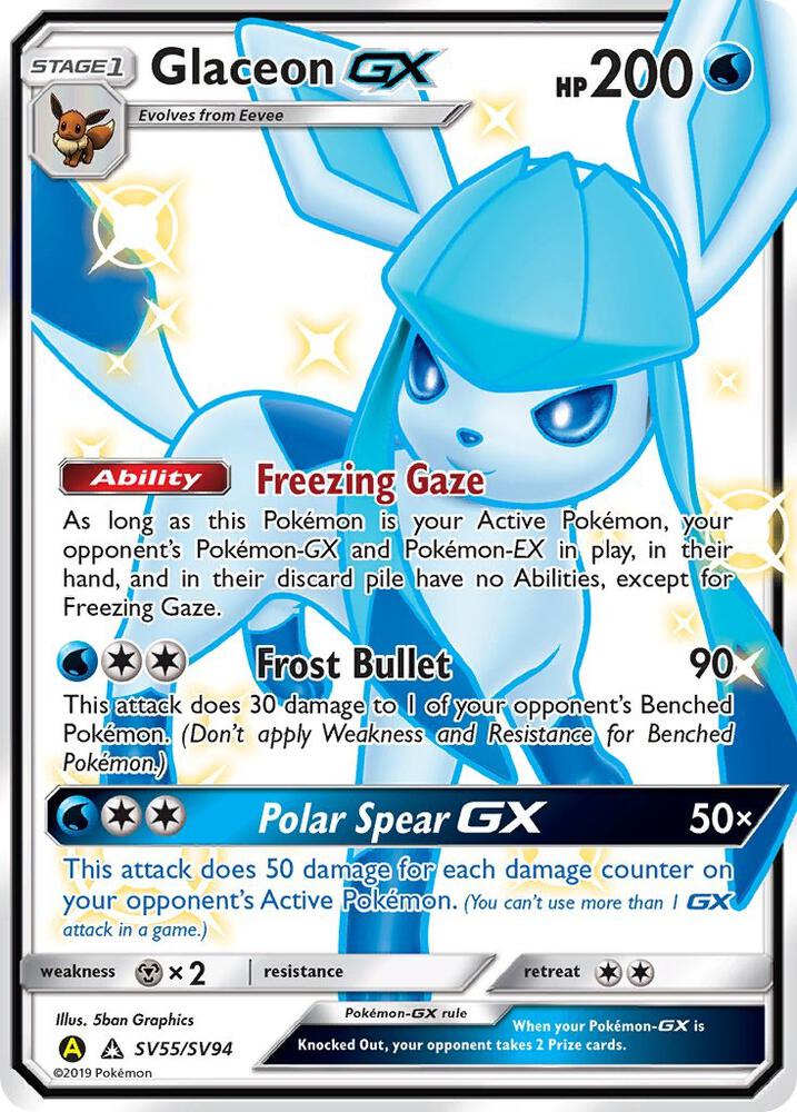 Glaceon GX #SV55