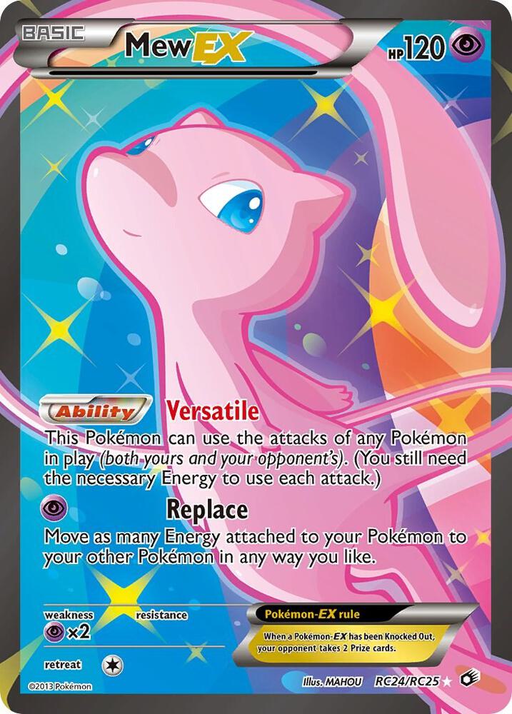 Mew EX RC24 Legendary Treasures Radiant Collection