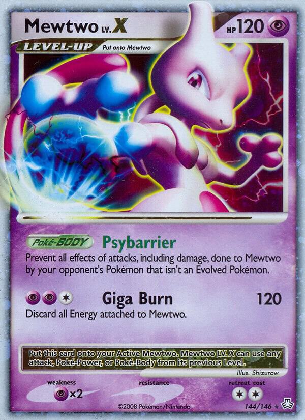 Mewtwo LV.X (144) Legends Awakened