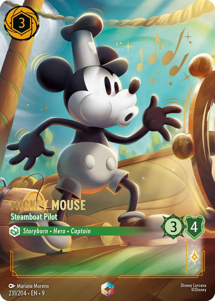 Mickey Mouse Steamboat Pilot (Enchanted) Fabled