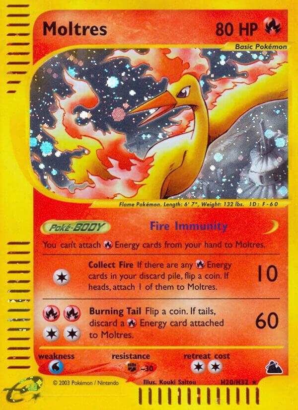 Moltres (H20) Skyridge