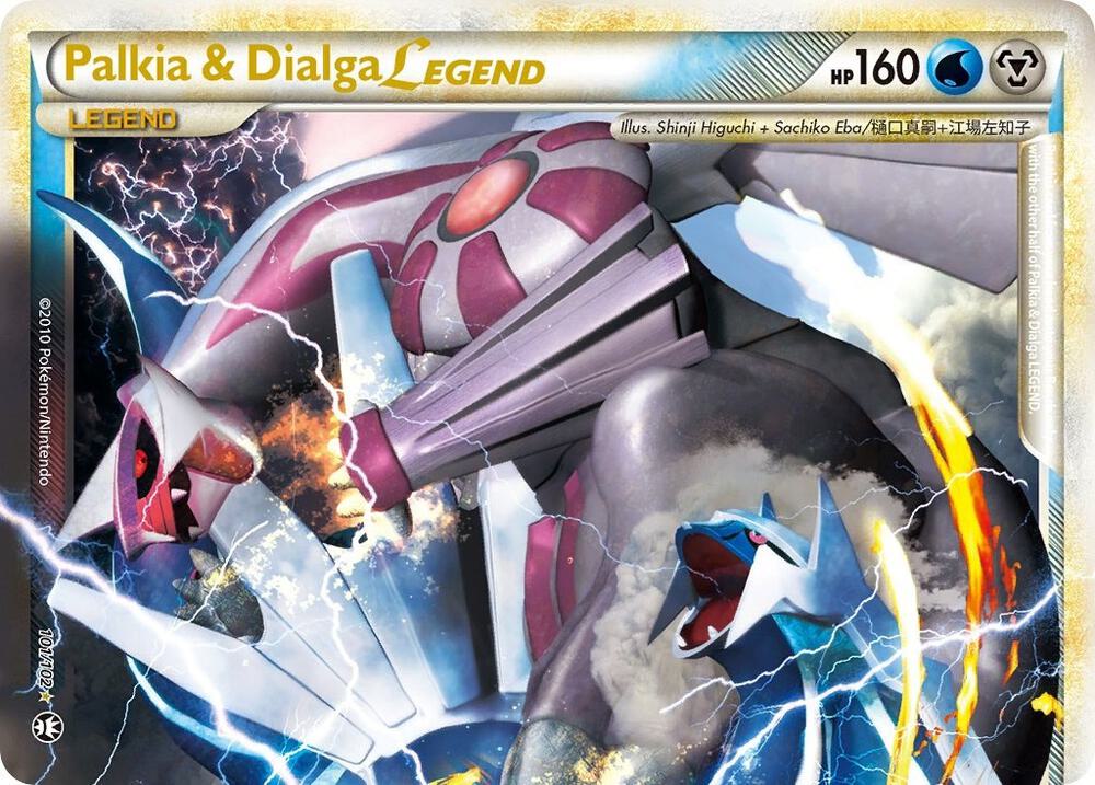 Palkia & Dialga Legend (Top) 101 Triumphant