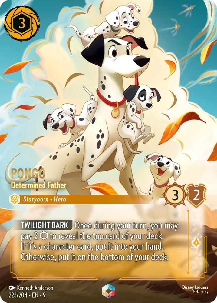 Pongo Determined Father (Enchanted) Fabled