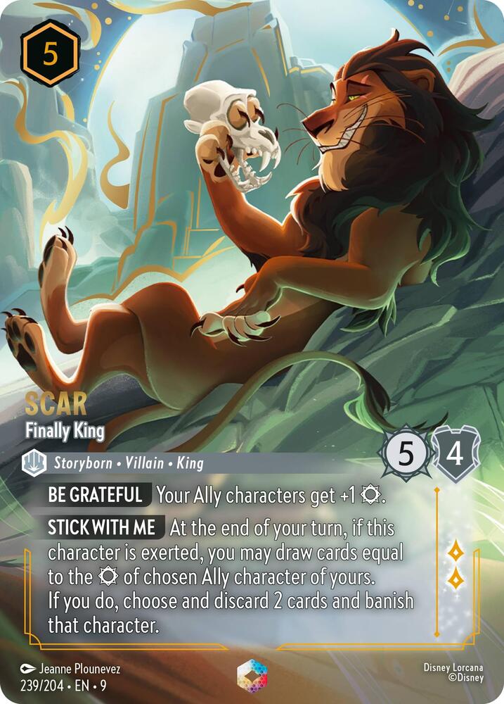 Scar Finally King (Enchanted) Fabled