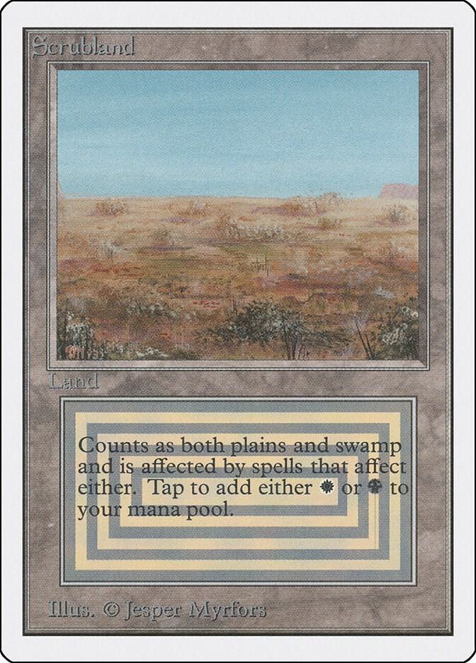Scrubland (Unlimited Edition 1993)