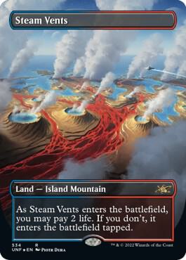 Steam Vents (Borderless) (Galaxy Foil) Unfinity