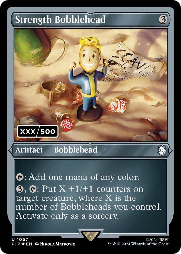 Strength Bobblehead (Serial Numbered) Universes Beyond Fallout