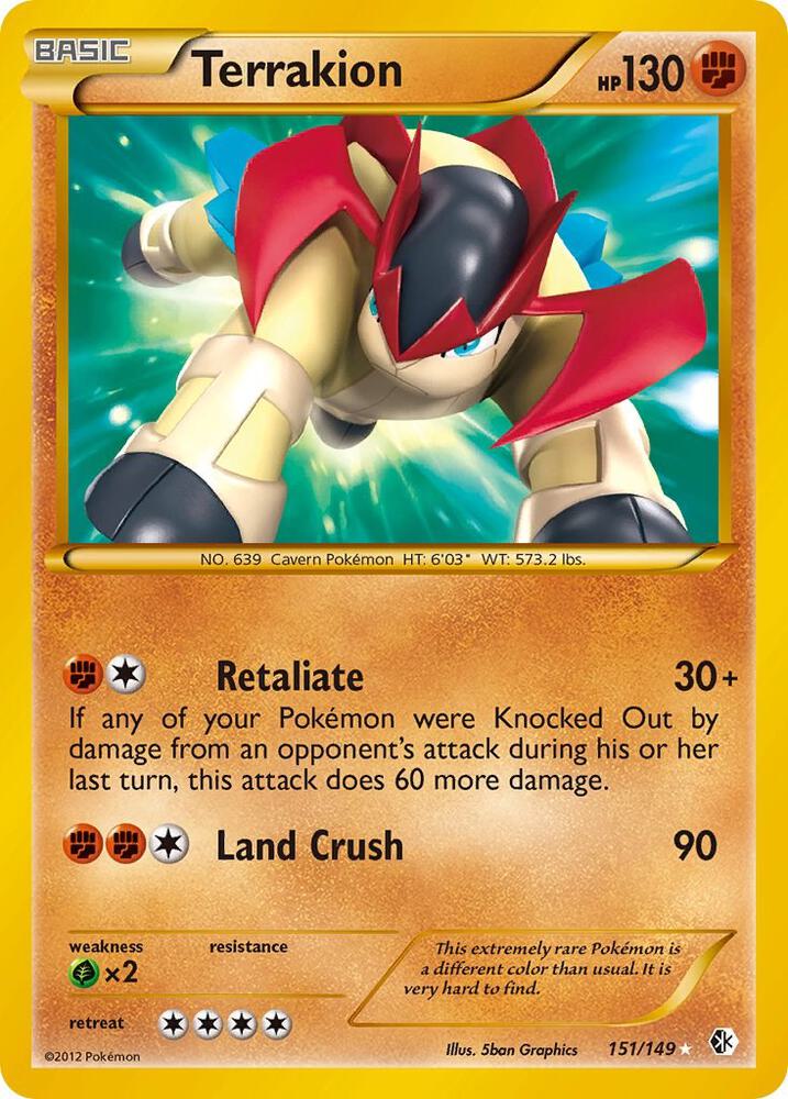 Terrakion (151) Boundaries Crossed