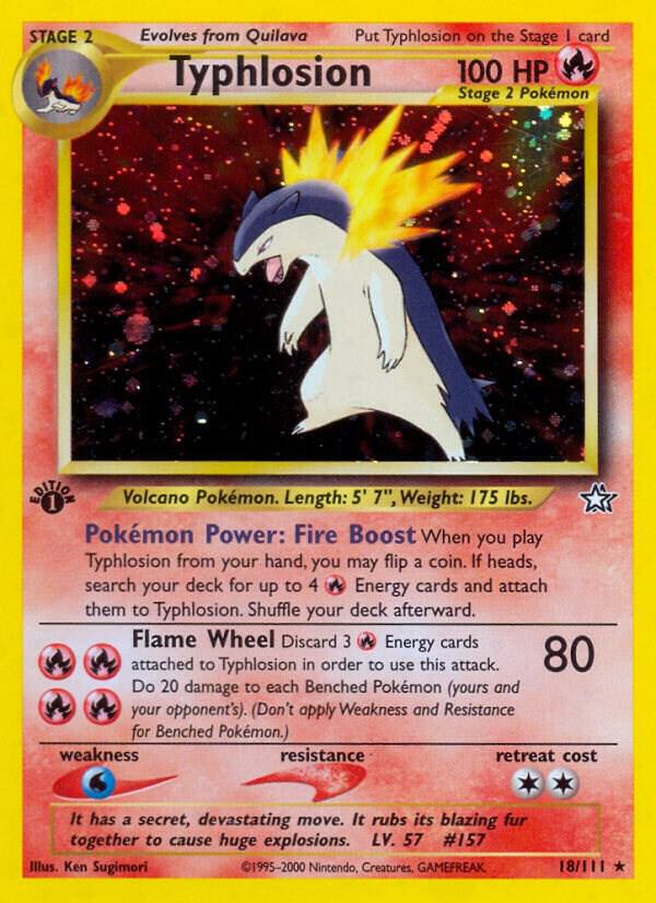 Typhlosion (18) Neo Genesis