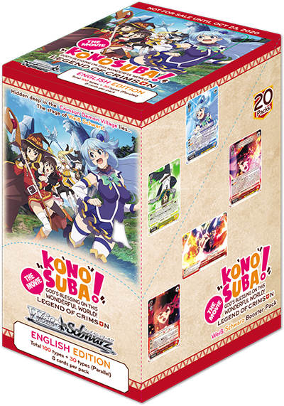 Weiss Schwarz Konosuba Legend of Crimson