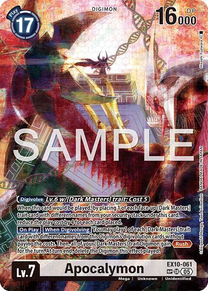 Apocalymon (SP) Sinister Order