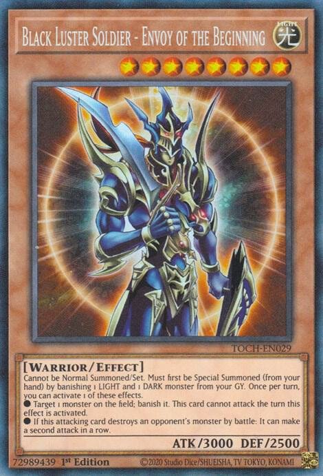 Black Luster Soldier – Envoy of the Beginning Yu Gi Oh