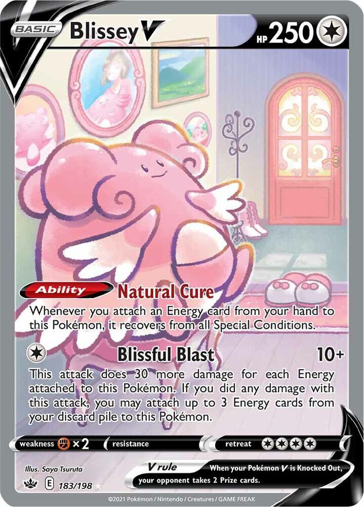 Blissey V (183) Chilling Reign