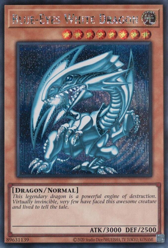 Blue Eyes White Dragon Yu Gi Oh