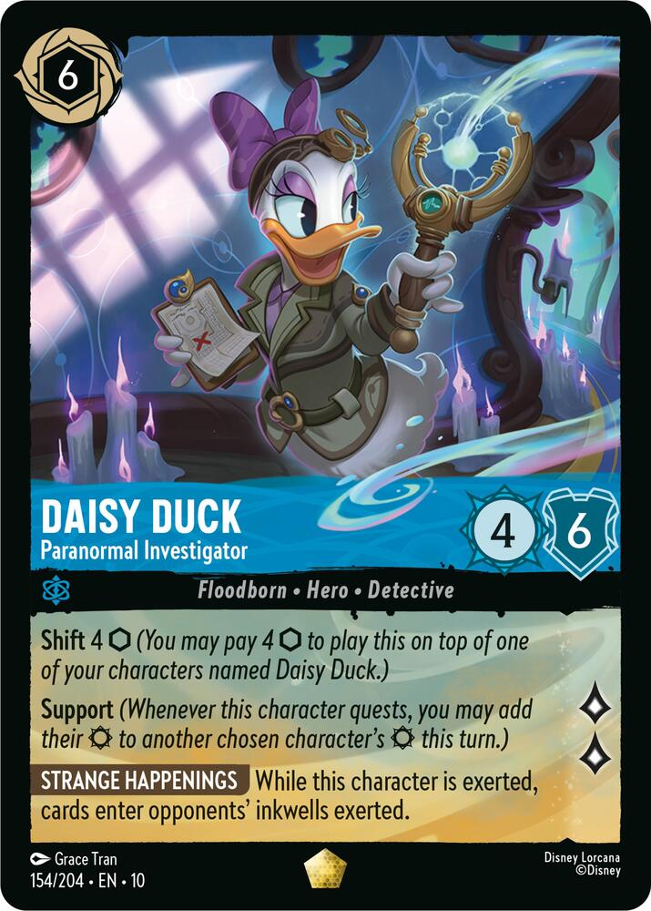 Daisy Duck Paranormal Investigator Whispers in the Well