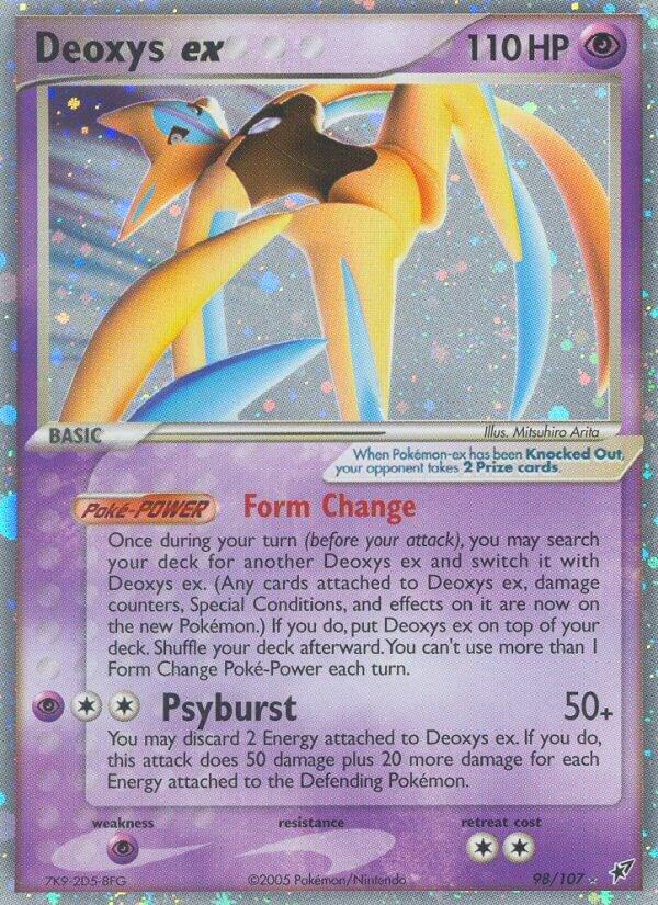 Deoxys ex (Attack Forme) 98 Deoxys